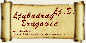 Ljubodrag Drugović vizit kartica